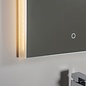 Italo - Slim-line Side Lit LED Illuminated Bathroom Mirror (Colour Changing Technology) & De-mister Pad