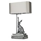 Hopper Table Lamp Pewter - David Hunt