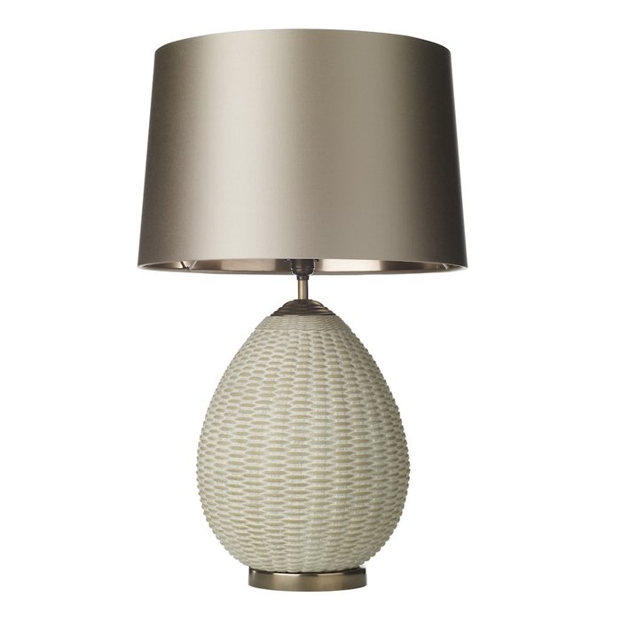 Lombok Rattan Table Lamp - David Hunt