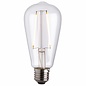 E27 Vintage Style Pear Shape Clear Glass Decorative LED Bulb - 2W