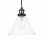 Magnus - Antique Brass & Glass Pendant Light