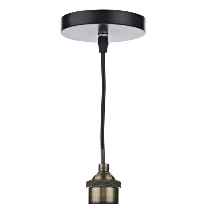 Magnus - Antique Brass & Glass Pendant Light