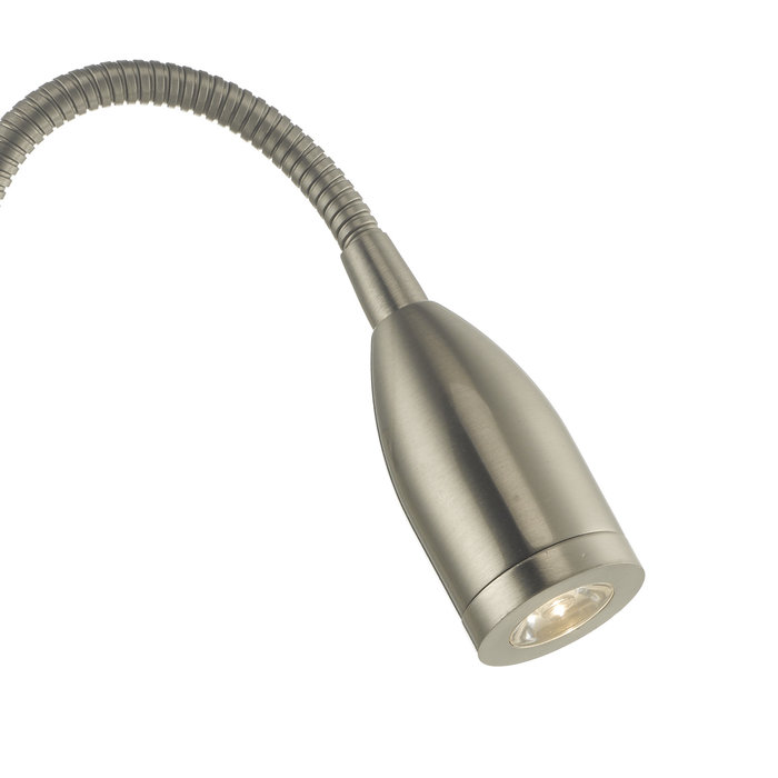 Radley - Hotel - Gooseneck LED Reading Wall Light - Satin Nickel