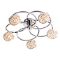 Talya – Beautiful 5 Light Clustered Glass Ceiling Light