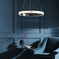 Houston - Clear Crystal & Chrome Plate LED Pendant