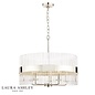 Alexa – 5 Light Pendant with Glass Rod Feature Shade – Laura Ashley