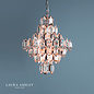 Windsor – Art Deco Rose Gold & Crystal Ceiling Light – Laura Ashley