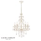 Shamley – Beautiful Teardrop and Crystal Beaded 5 Light Chandelier – Laura Ashley