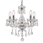 Harriet – Crystal & Polished Chrome Chandelier with 5 Lights – Laura Ashley