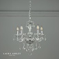 Harriet – Crystal & Polished Chrome Chandelier with 5 Lights – Laura Ashley