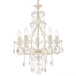 Shamley – Beautiful Teardrop and Crystal Beaded 5 Light Chandelier – Laura Ashley