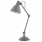 Eunice - Grey & Satin Nickel Task Lamp