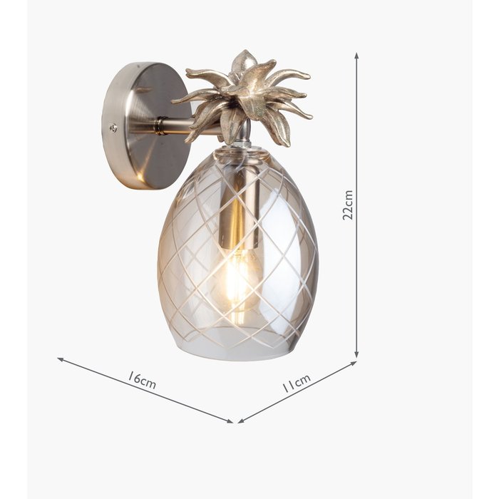 Pineapple – Cut Glass Wall Light – Laura Ashley