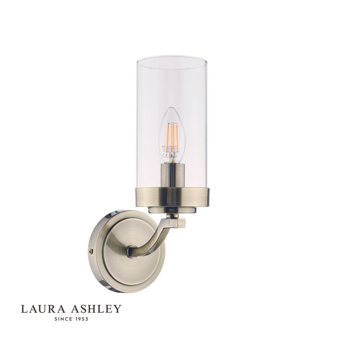 Joseph – Antique Brass Wall Light – Laura Ashley