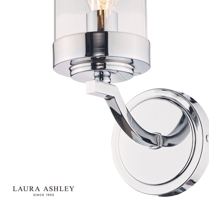 Joseph – Chrome Wall Light – Laura Ashley