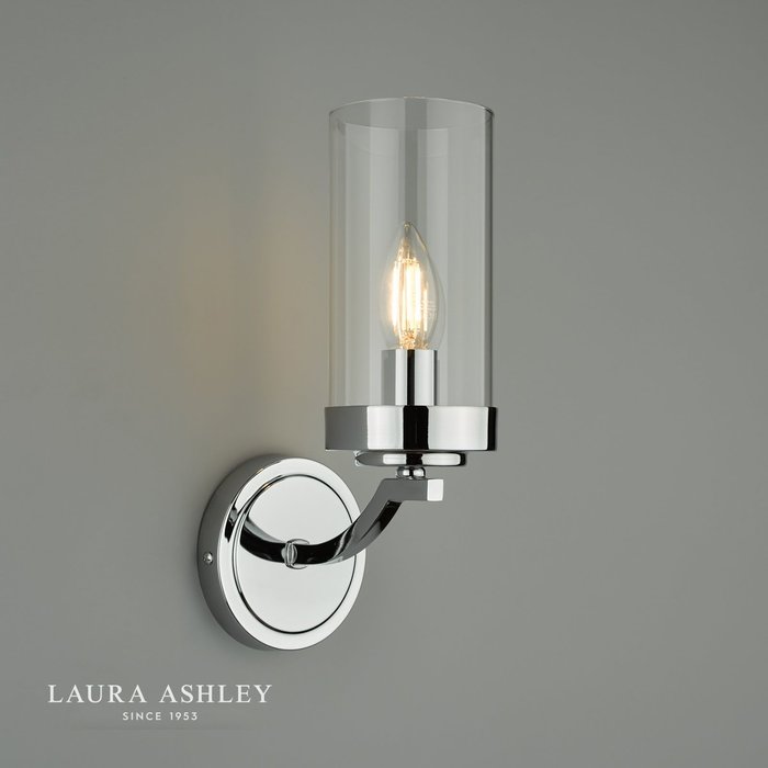 Joseph – Chrome Wall Light – Laura Ashley