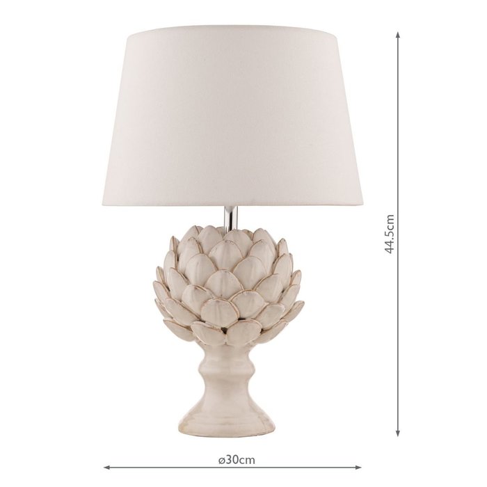 Artichoke - Ceramic Table Lamp with Shade – Laura Ashley