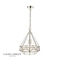Zaria – Beautiful Polished Nickel Pendant Light – Laura Ashley