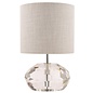 Pumpkin – Crystal Glass Table Lamp with Ivory Shade – Laura Ashley