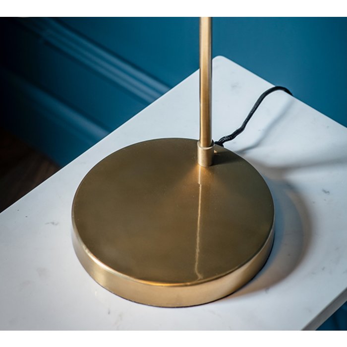 Leo - Task  Table Lamp in Antique Brass