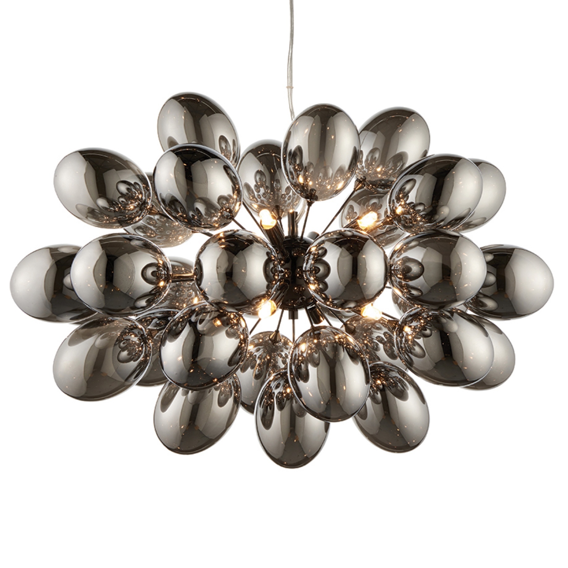 Chrome and black light fixture deals