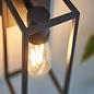 George – Black Open Cage Outdoor Wall Light