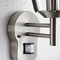 Freddie - Modern PIR Exterior Wall Light - Stainless Steel