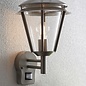 Freddie - Modern PIR Exterior Wall Light - Stainless Steel