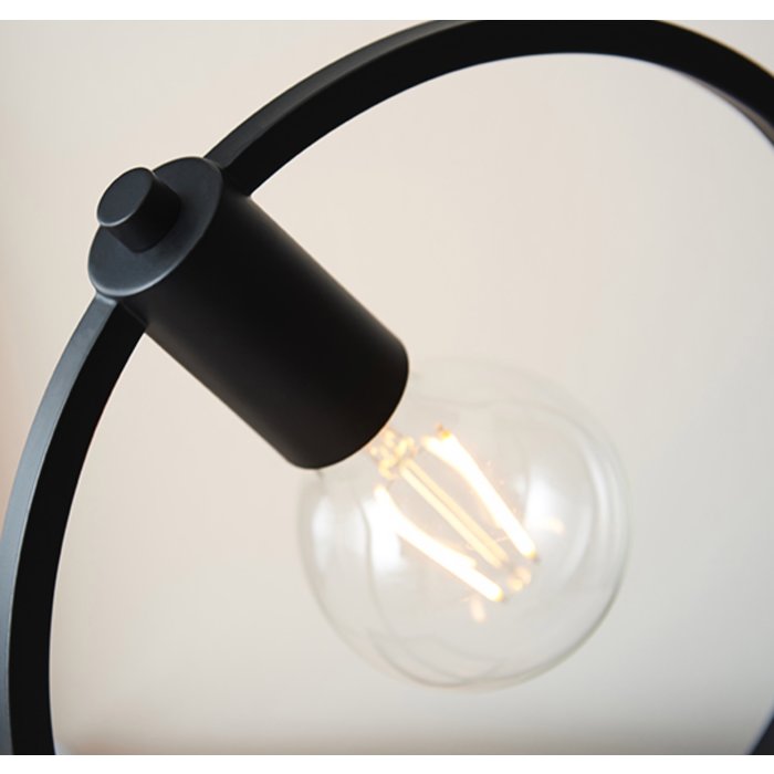 Esslinger - Circle Table Lamp in Black