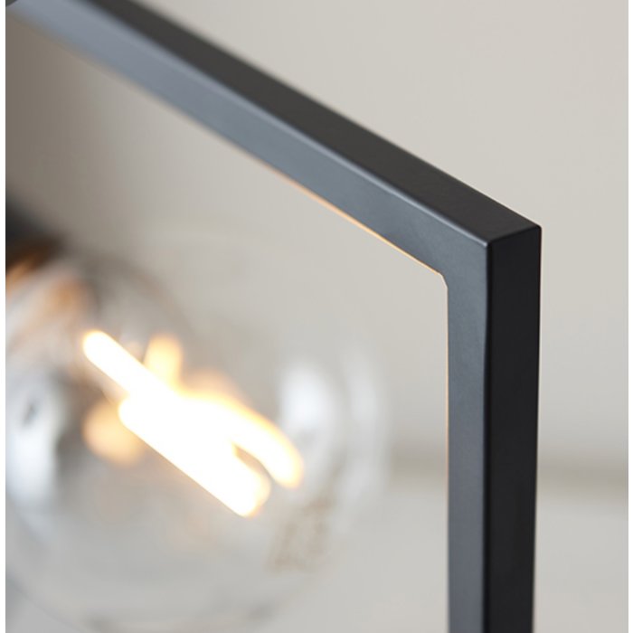 Esslinger - Rectangle Table Lamp in Black