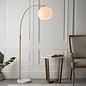 Dot - Mid Century White Marble & Opal Floor lamp