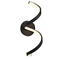 Astral  - Black Modern Outdoor LED Spiral Wall Light