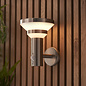 Halton - Solar-Powered Outdoor Wall Light with Motion Sensor