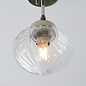 Addington - Chrome and Glass Semi Flush Ceiling Light