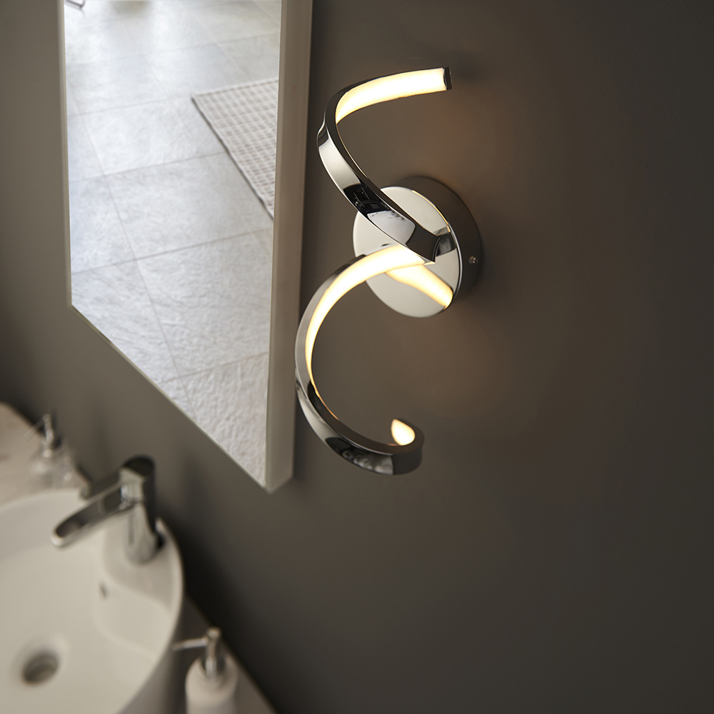 Astral - LED Spiral Wall Light - Bathroom Rated - Lightbox
