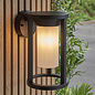 Braden - Modern Exterior LED Wall Light - Black