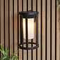 Braden - Modern Exterior LED Wall Light - Black