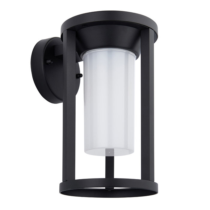 Braden - Modern Exterior LED Wall Light - Black