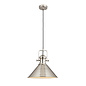 Brampton - Classic Nickel Industrial Pendant Light