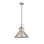 Brampton - Classic Nickel Industrial Pendant Light