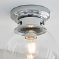 Cheswick - Glass Orb Flush Ceiling Light