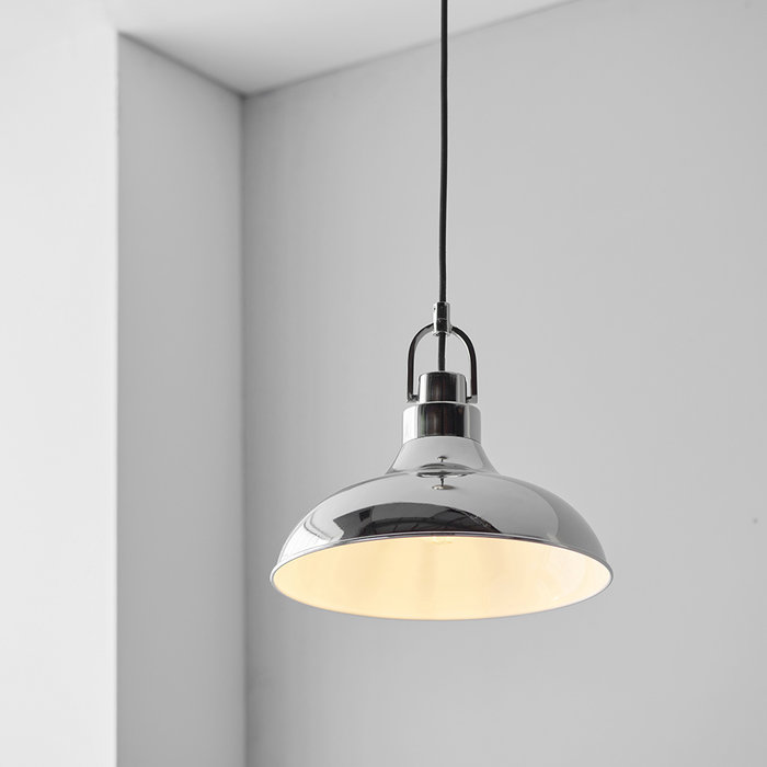 Crofton - Nickel Pendant Light