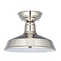 Darton - Nickel Semi Flush Ceiling Light