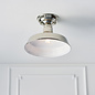 Darton - Nickel Semi Flush Ceiling Light