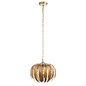 Delphine - Small Gold Leaf Pendant Light