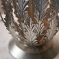 Delphine - Silver Leaf Table Lamp with Ivory Shade