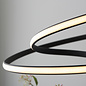 Dune - Twisting Black Spiral LED Feature Pendant Light