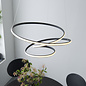 Dune - Twisting Black Spiral LED Feature Pendant Light