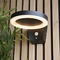 Ebro - Modern Outdoor Solar-Powered Wall Light