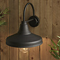 Farmhouse - Classic Industrial Black Outdoor Wall Light